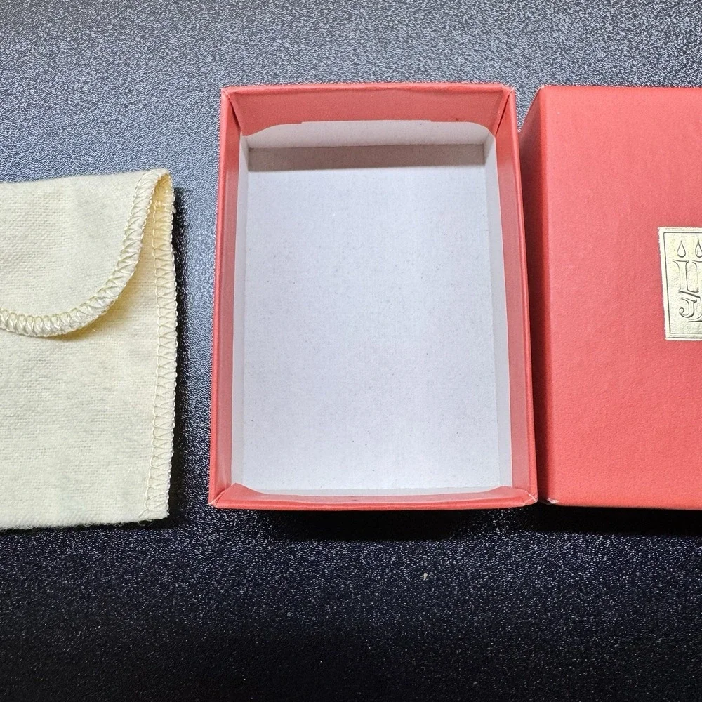 James Avery Jewelry Gift Box with Jewelry Pouch Inside And Gift Bag
